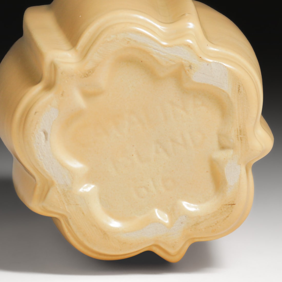 Catalina Island Fluted Vase c1930 - 4