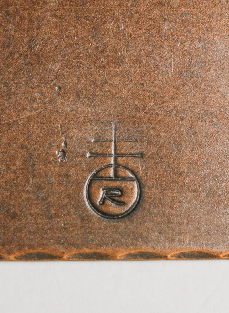 Roycroft Hammered Copper Bookends c1920s - 3