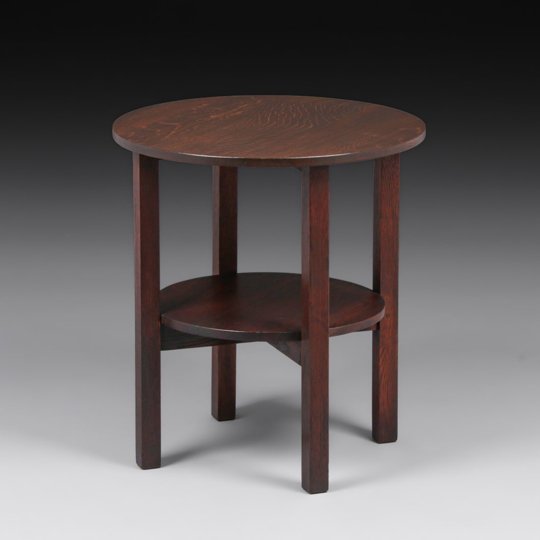 Gustav Stickley #608 Lamp Table c1910 - 3