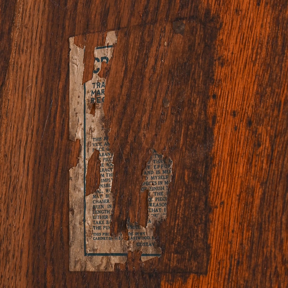 Gustav Stickley #623 Rectangular Table c1912-1915 - 5