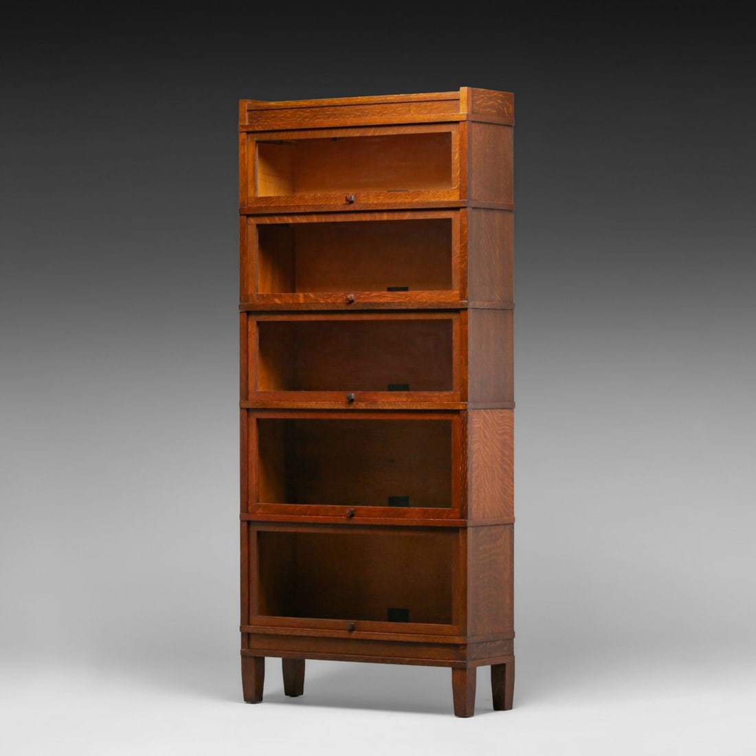 Globe-Wernicke Oak Stacking Bookcase c1910 (1 of 5)