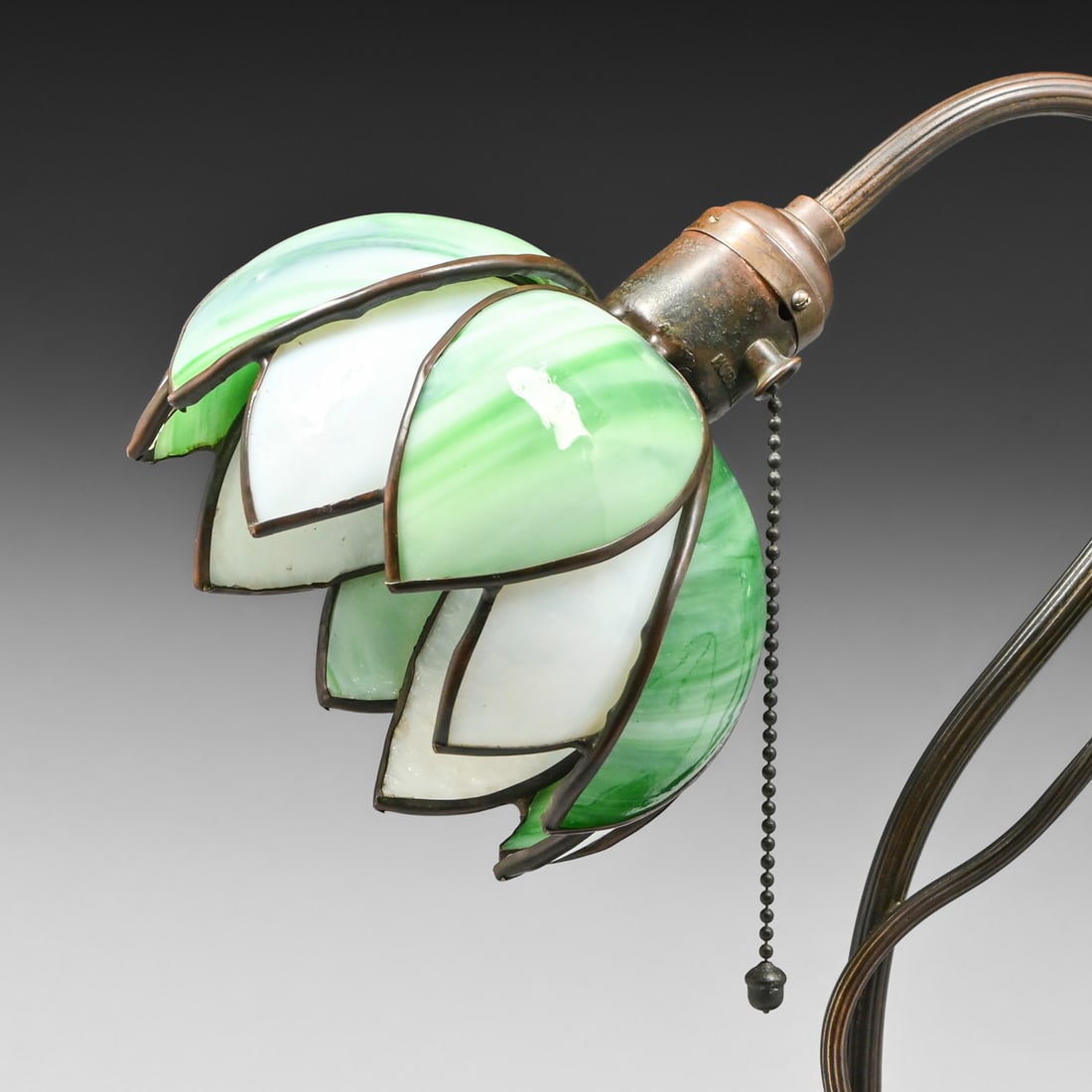 Handel Pond Lily Lamp c1910 - 6