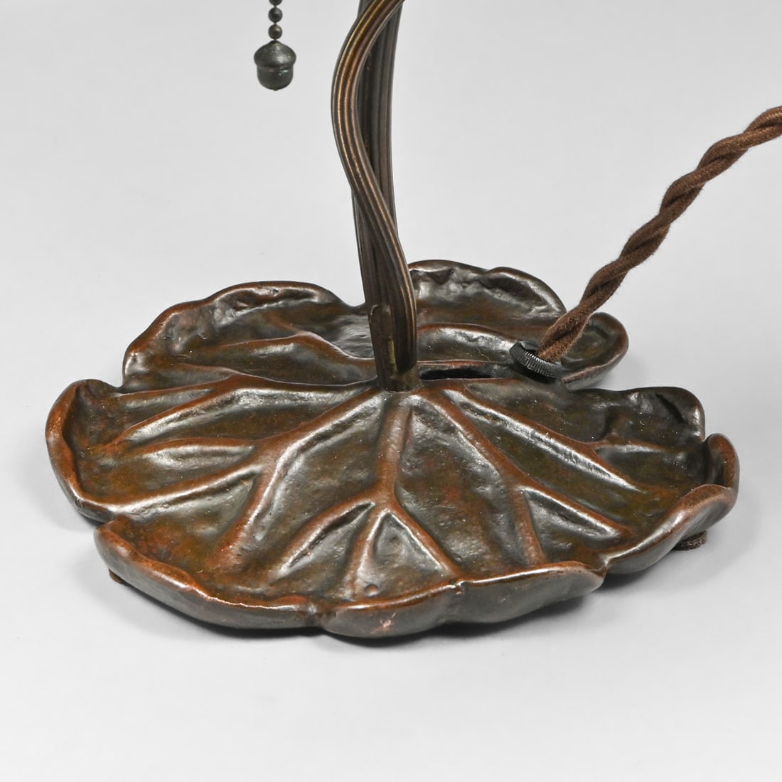 Handel Pond Lily Lamp c1910 - 7