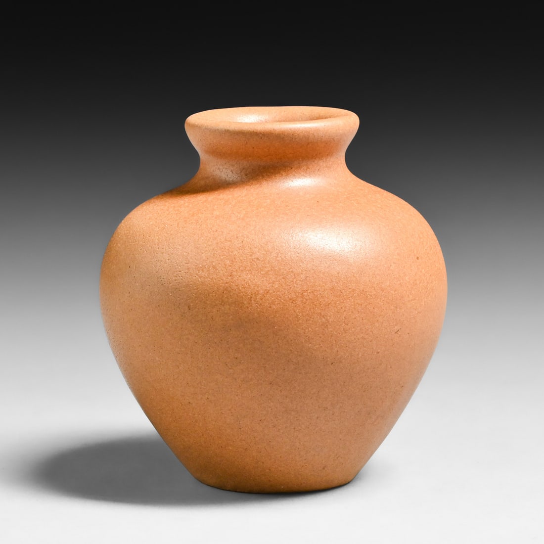 Teco Pottery Matte Brown Vase c1910 (1 of 5)