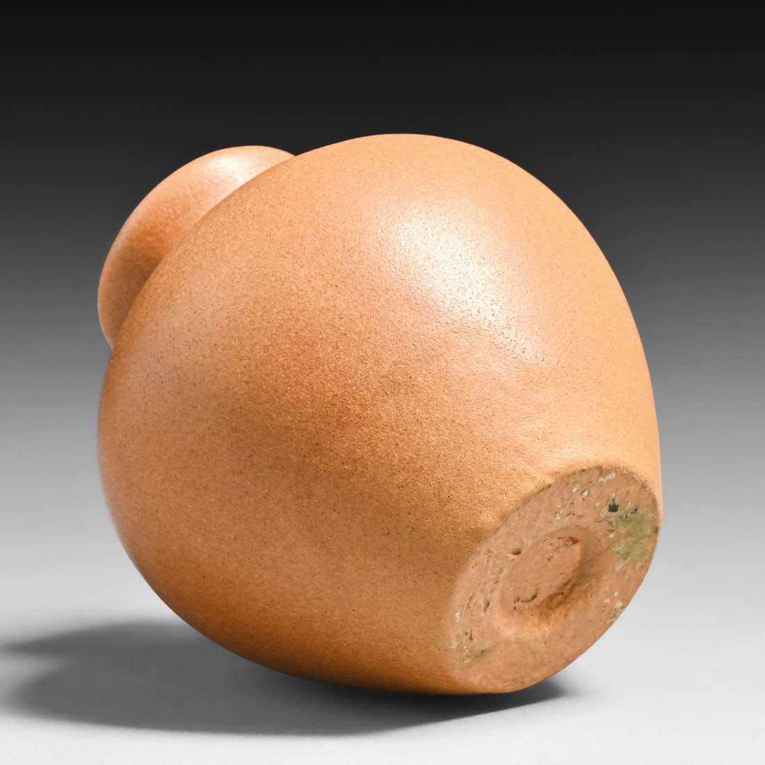 Teco Pottery Matte Brown Vase c1910 - 4