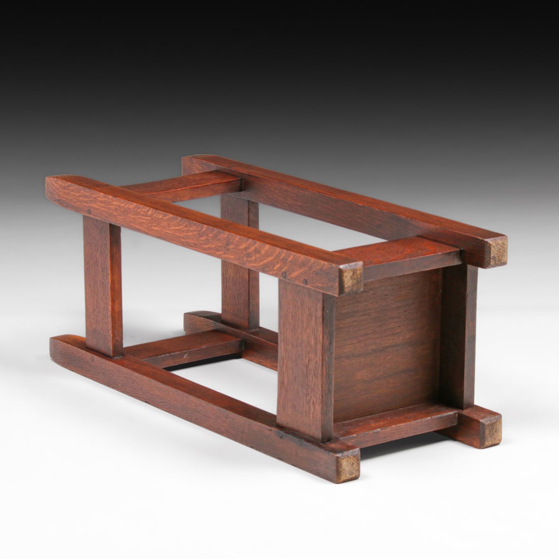Gustav Stickley Oak Umbrella Stand c1910 - 6