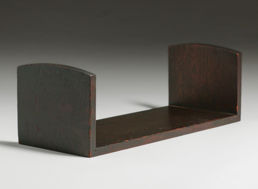 Roycroft Oak Table-Top Bookrack c1910s - 3