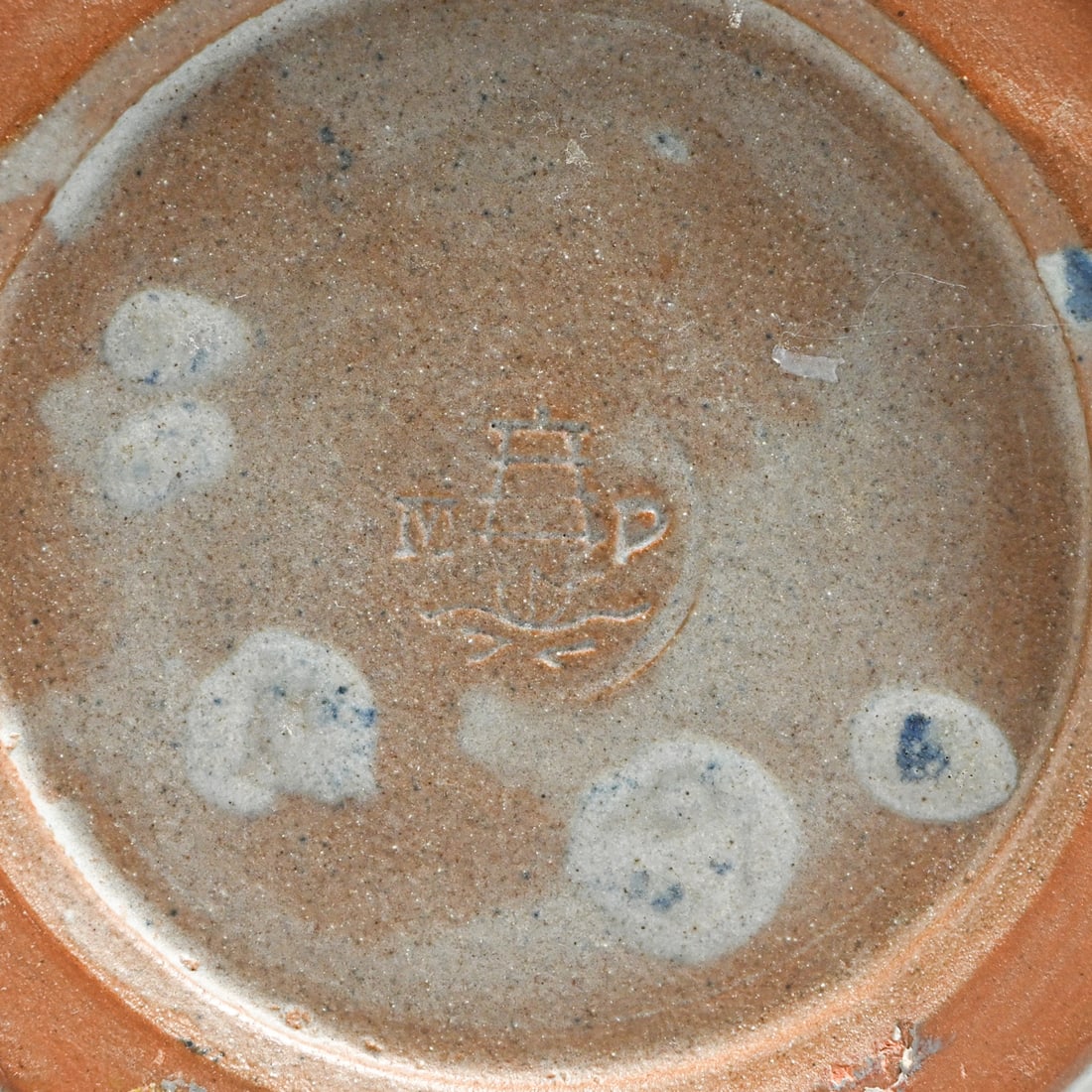 Large Marblehead Pottery Pine Cone Decorated Vase c1910 - 4