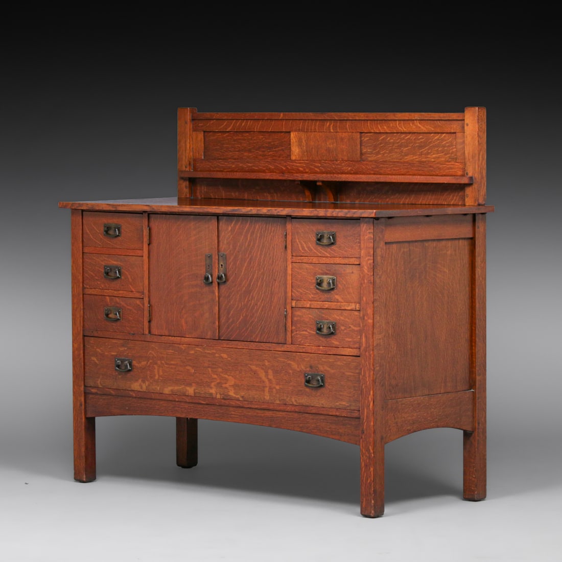L&JG Stickley Seven-Drawer Sideboard c1910 - 2