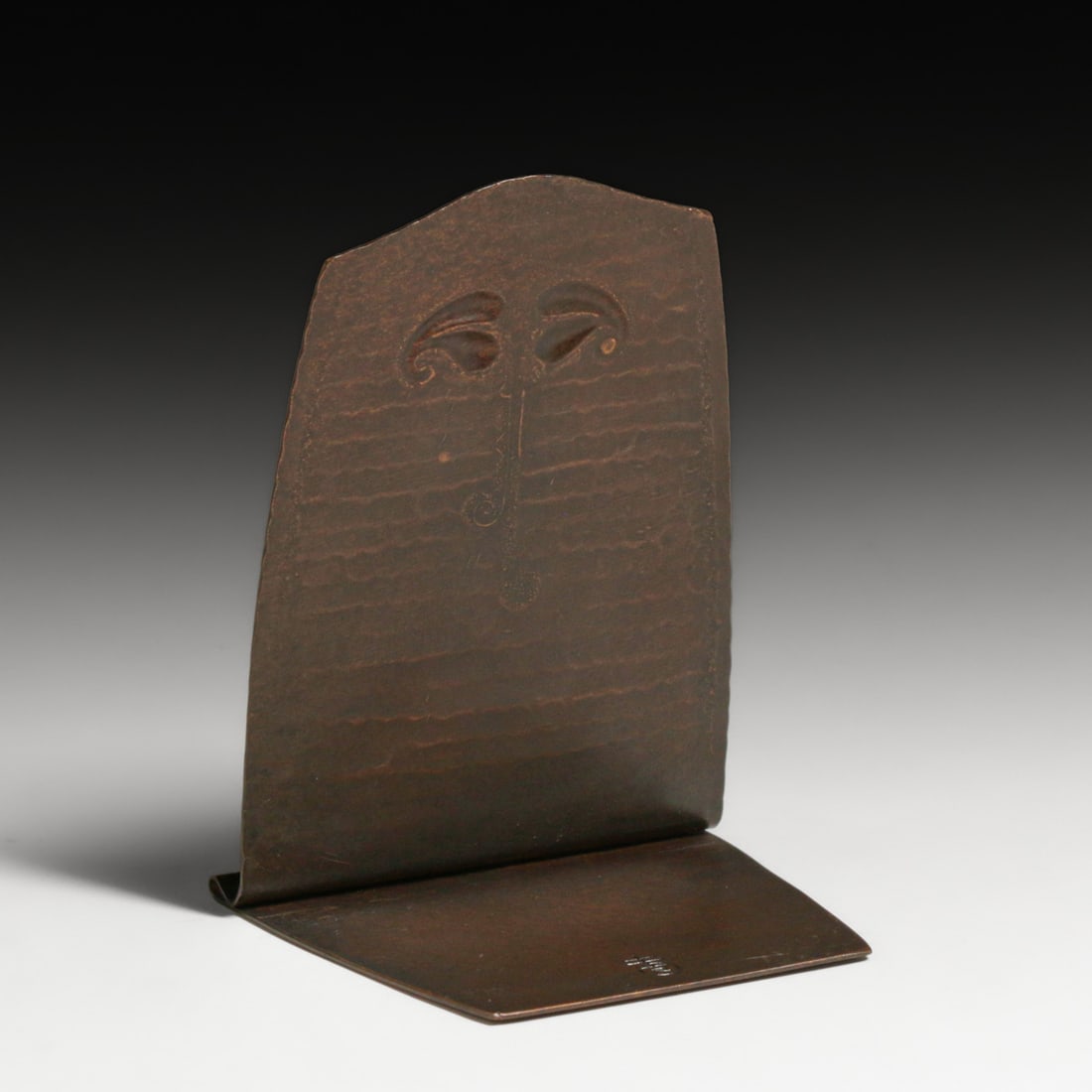 Roycroft Hammered Copper Bookends c1920s - 5
