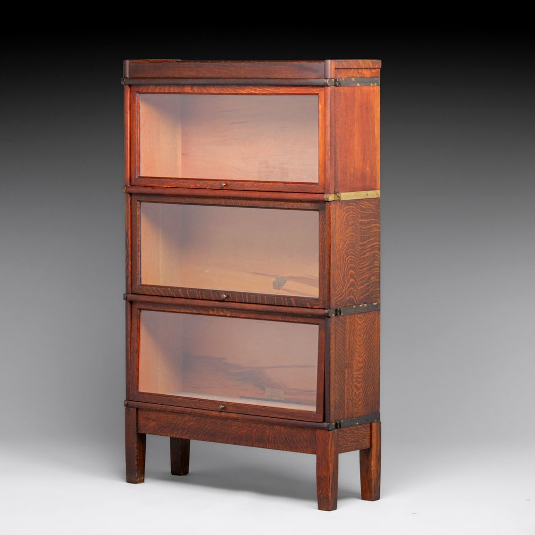 Globe-Wernicke Oak Stacking Bookcase c1910 - 2