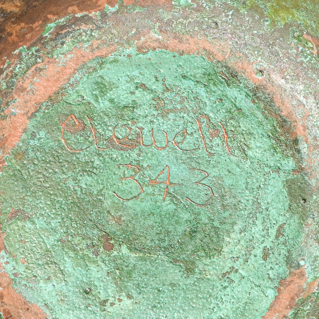 Clewell #343 Copper-Clad Vase c1910 - 4