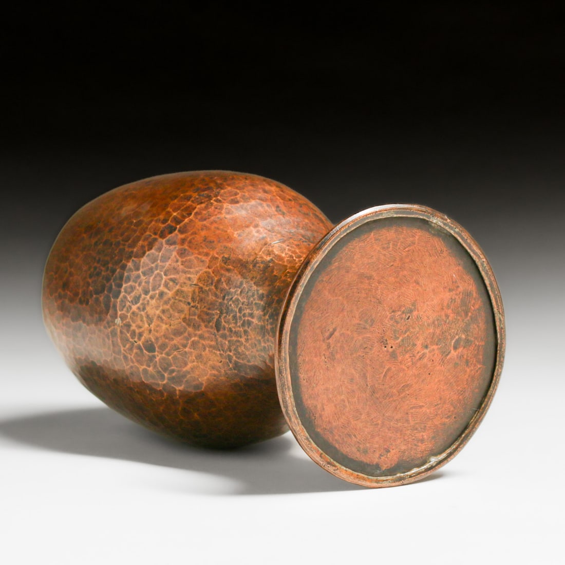 Early Dirk van Erp Hammered Copper Goblet c1908-1909 - 4