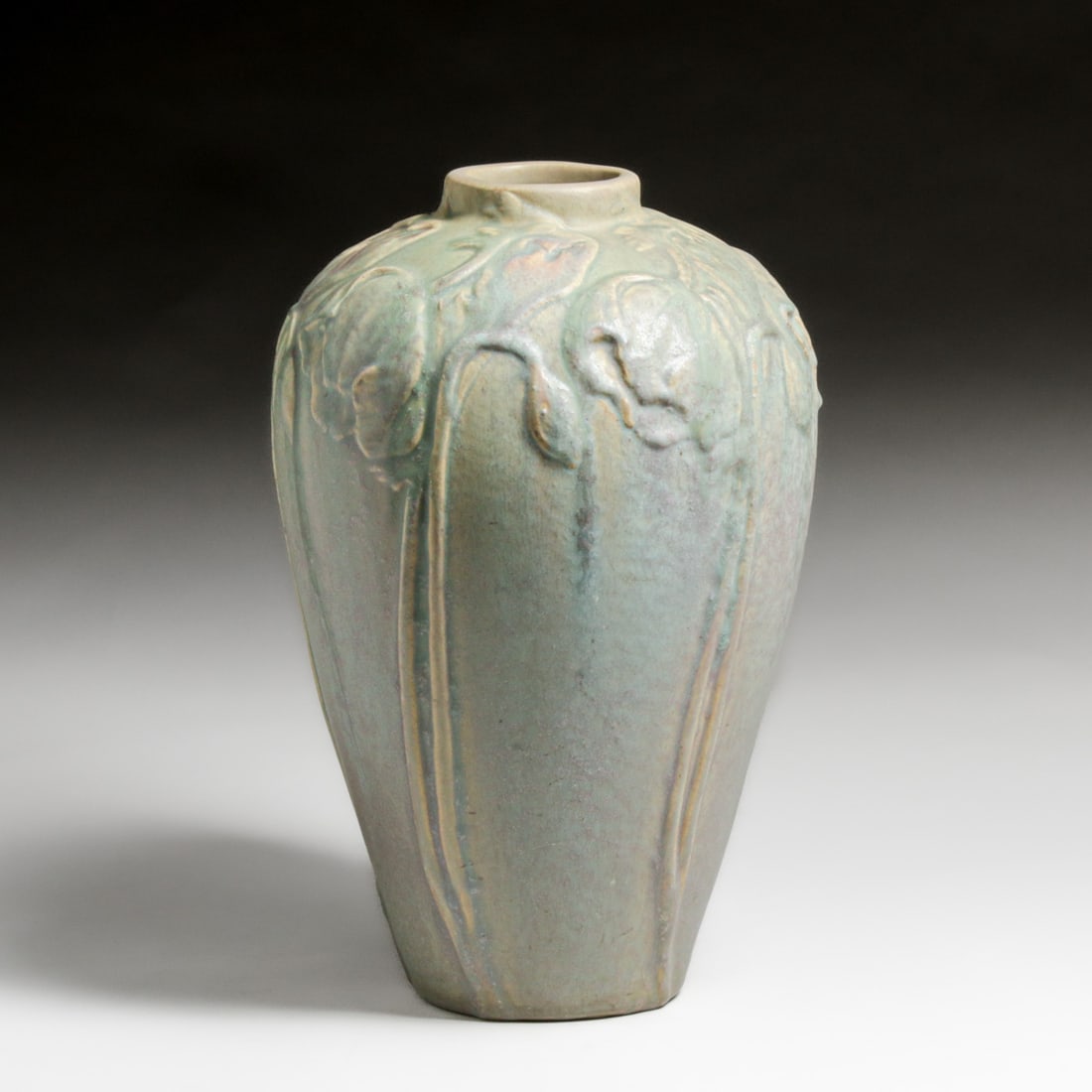 Large & Impressive Van Briggle #400 Poppies Vase 1906 (1 of 5)