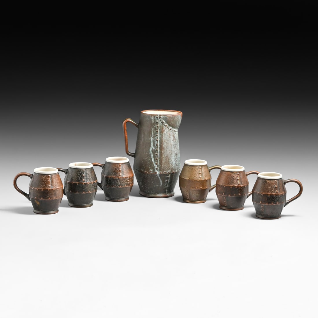 Clewell Copper Clad Cider Set c1910 (1 of 13)