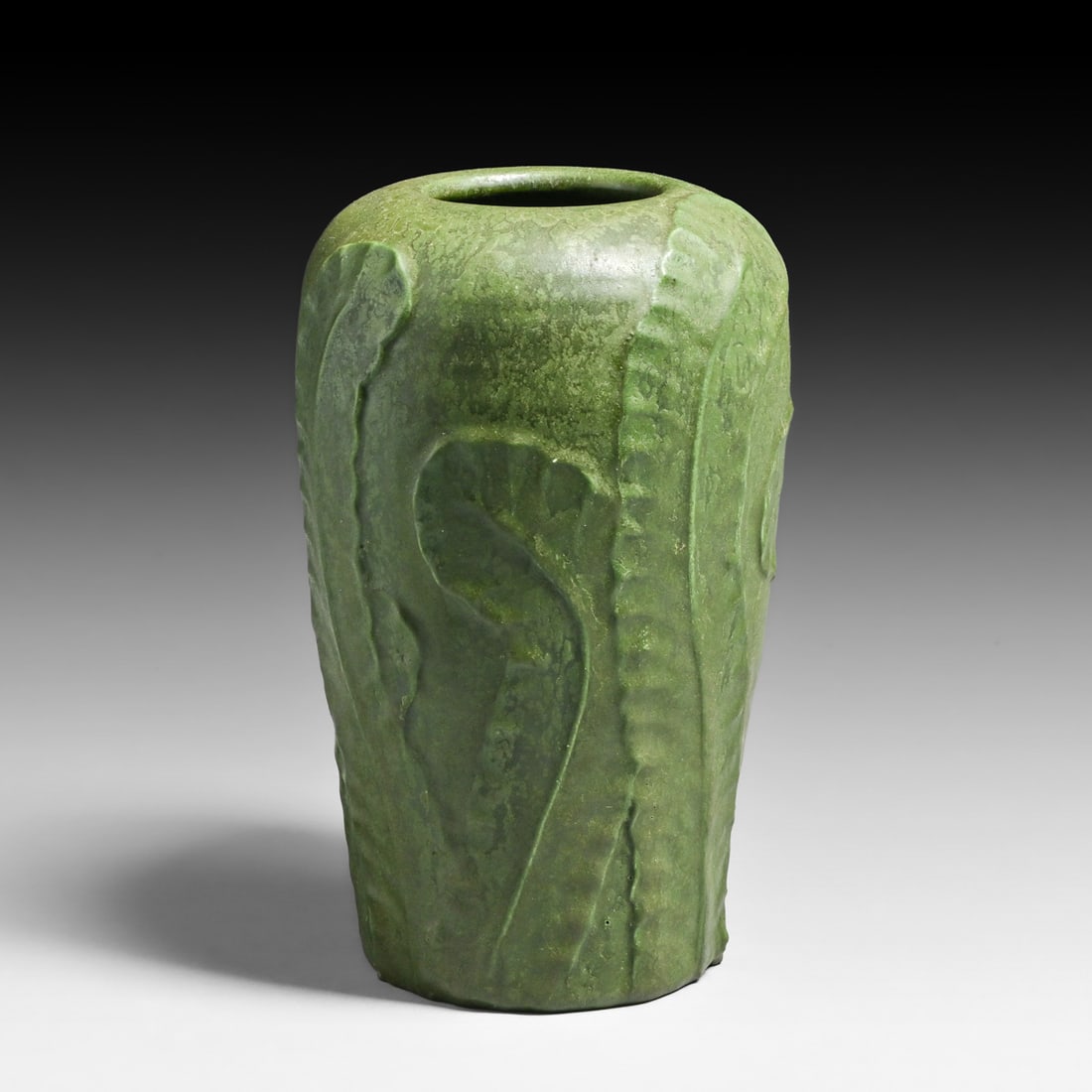 Ephraim Pottery Matte Green Vase c1998 (1 of 4)