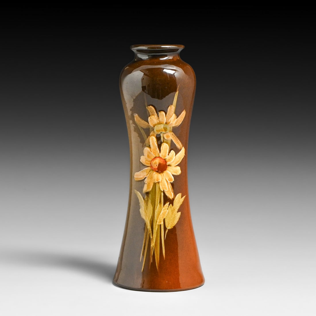 Weller Pottery Louwelsa Lampbase Vase c1900 (1 of 4)