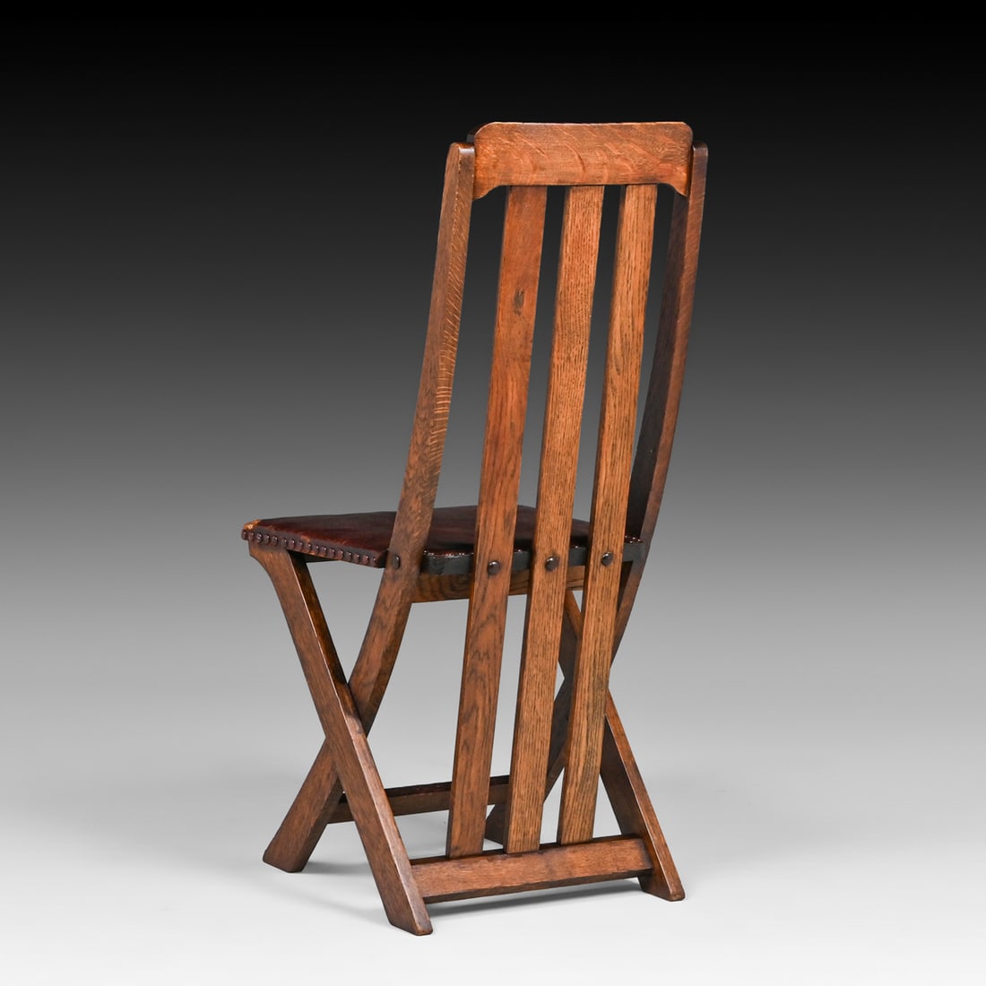Grand Rapids Oak Side Chair c1905 - 4