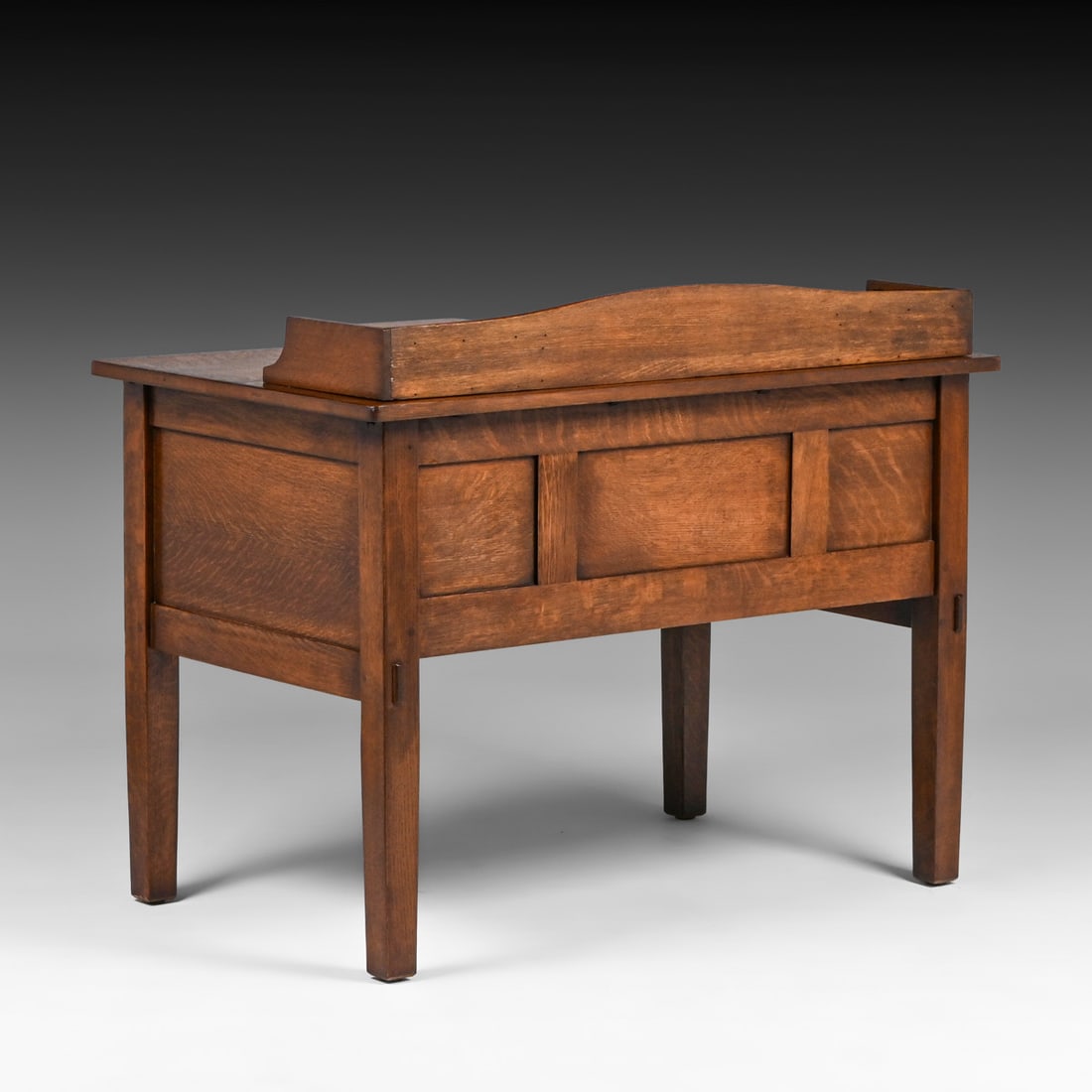 L&JG Stickley Oak Postcard Desk c1908-1912 - 3