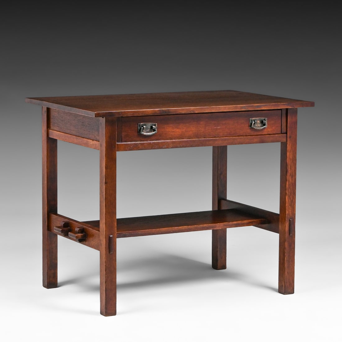 L&JG Stickley One-Drawer Library Table c1910 (1 of 3)