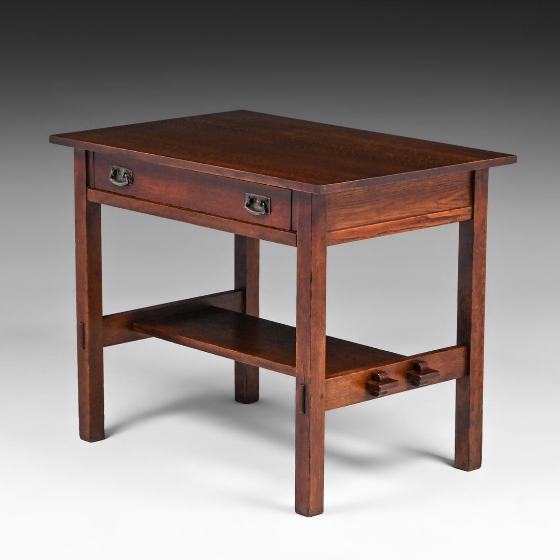 L&JG Stickley One-Drawer Library Table c1910 - 2