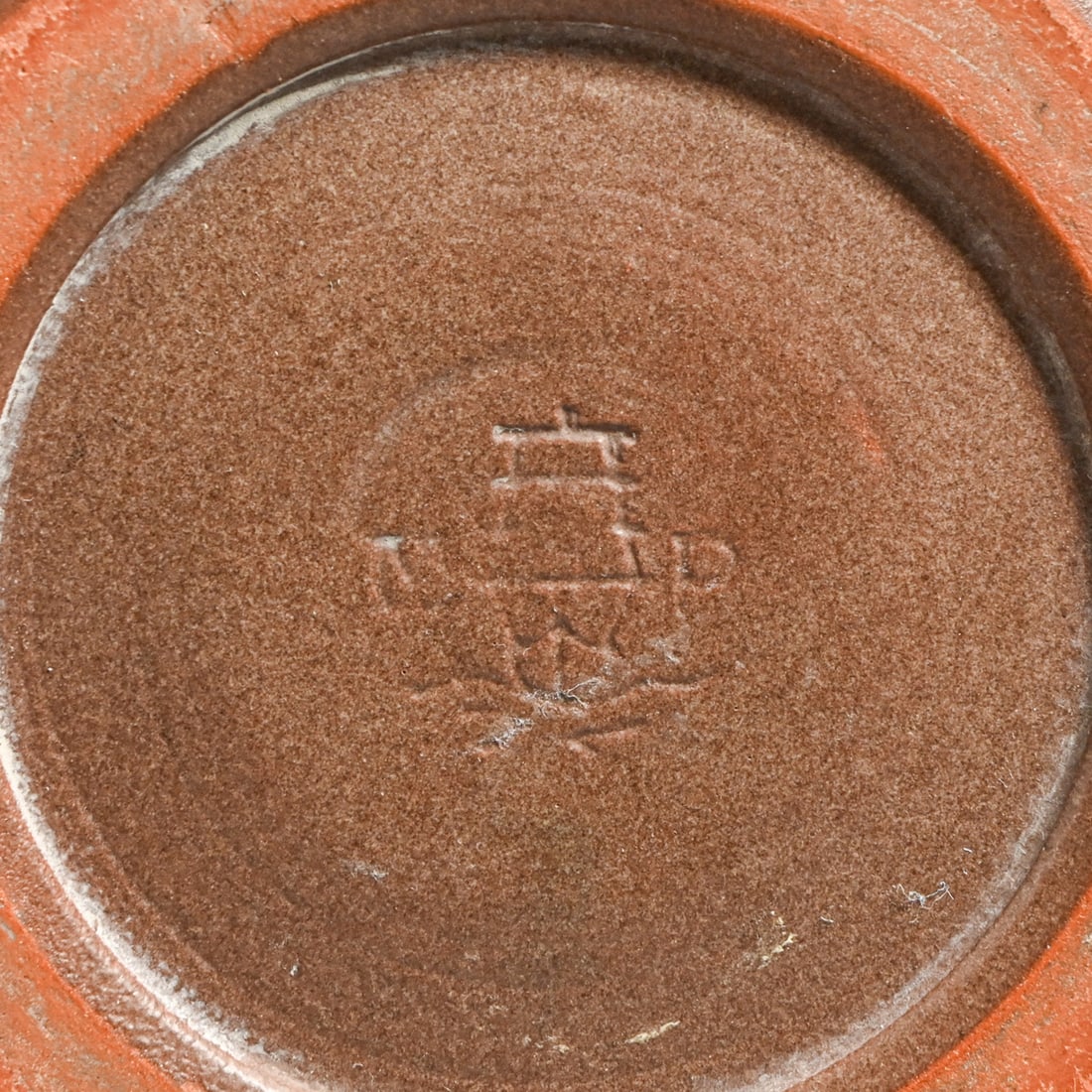 Marblehead Pottery Stylized Vines Decorated Vase c1910 - 4