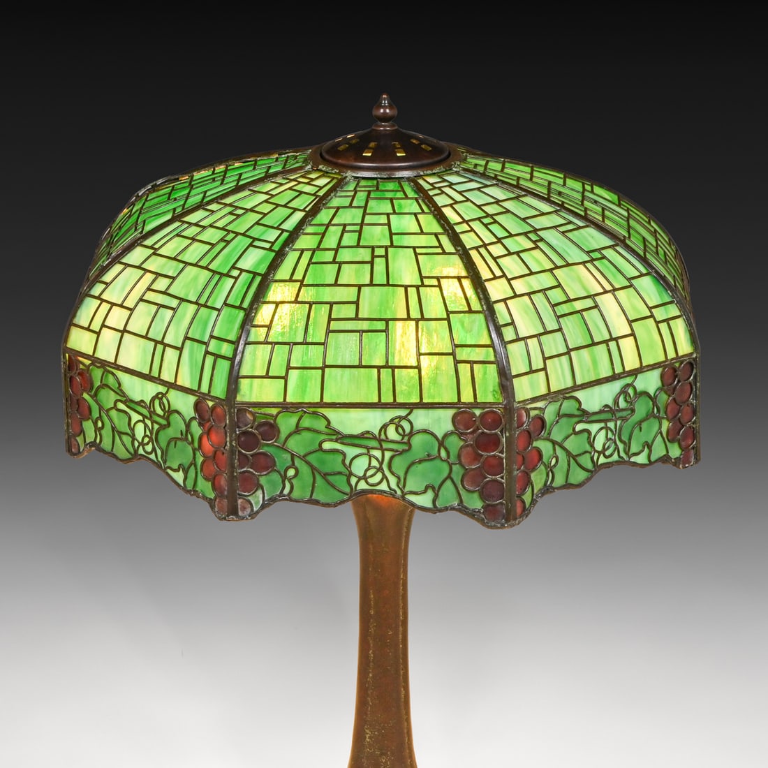 Handel Grapevine Overlay Lamp c1910 - 2