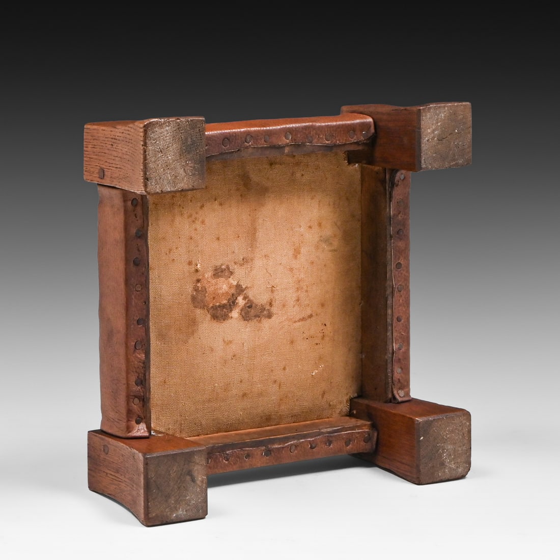 Gustav Stickley "Monk" Footstool c1910 - 4