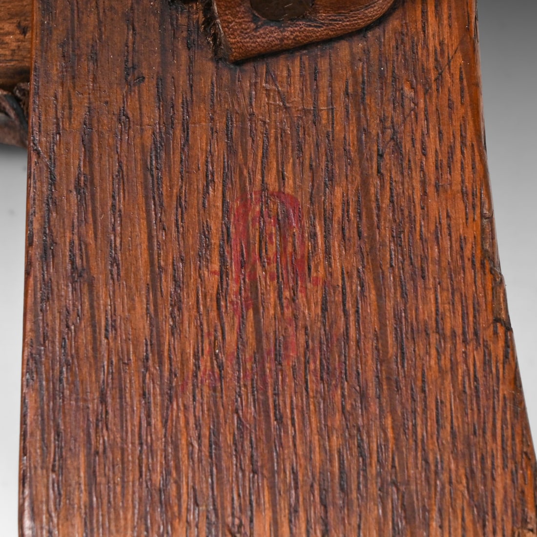 Gustav Stickley "Monk" Footstool c1910 - 5