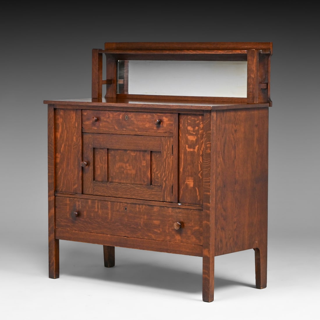 Grand Rapids Oak Sideboard c1910 - 2