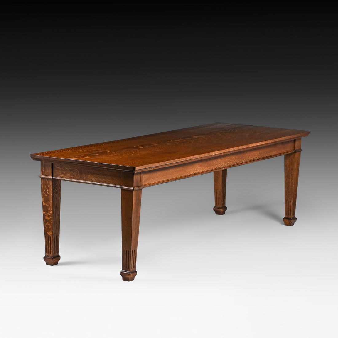 Arts & Crafts Period Large Rectangular Oak Table c1910 - 2