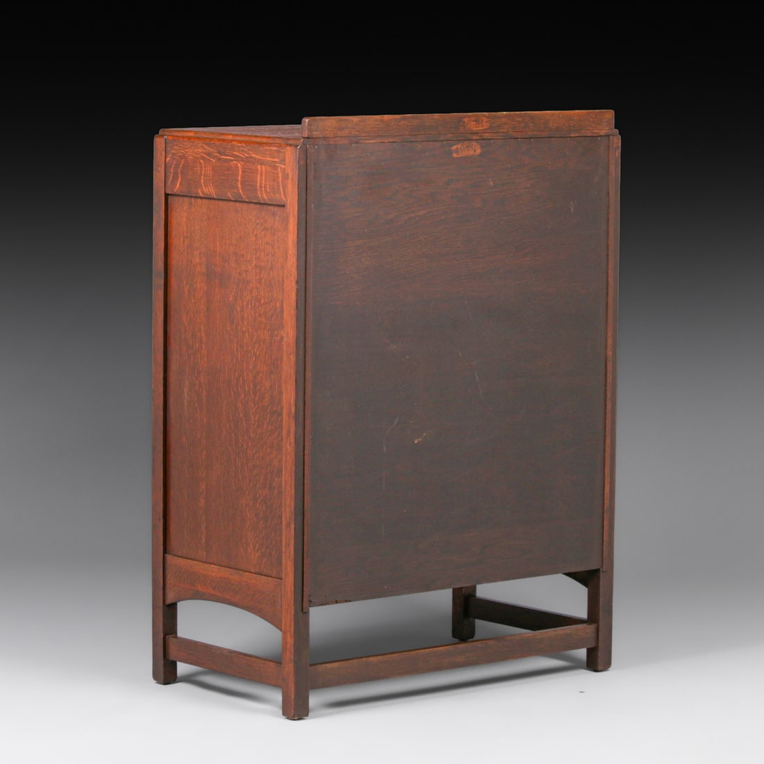 Limbert Tall Five-Drawer Dresser c1910 - 4