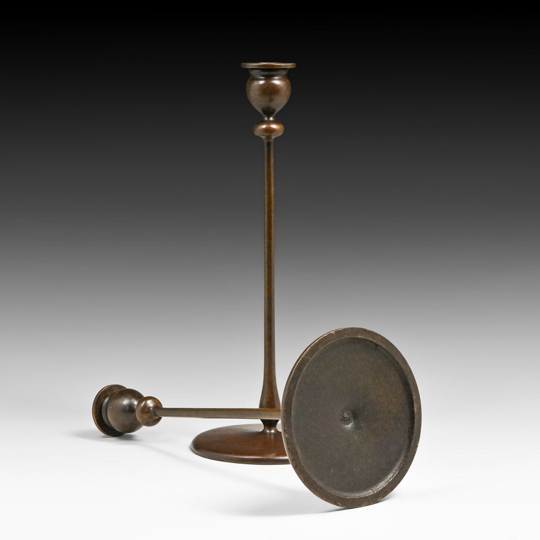 Chicago Prairie School Delta Candlesticks c1910 - 5