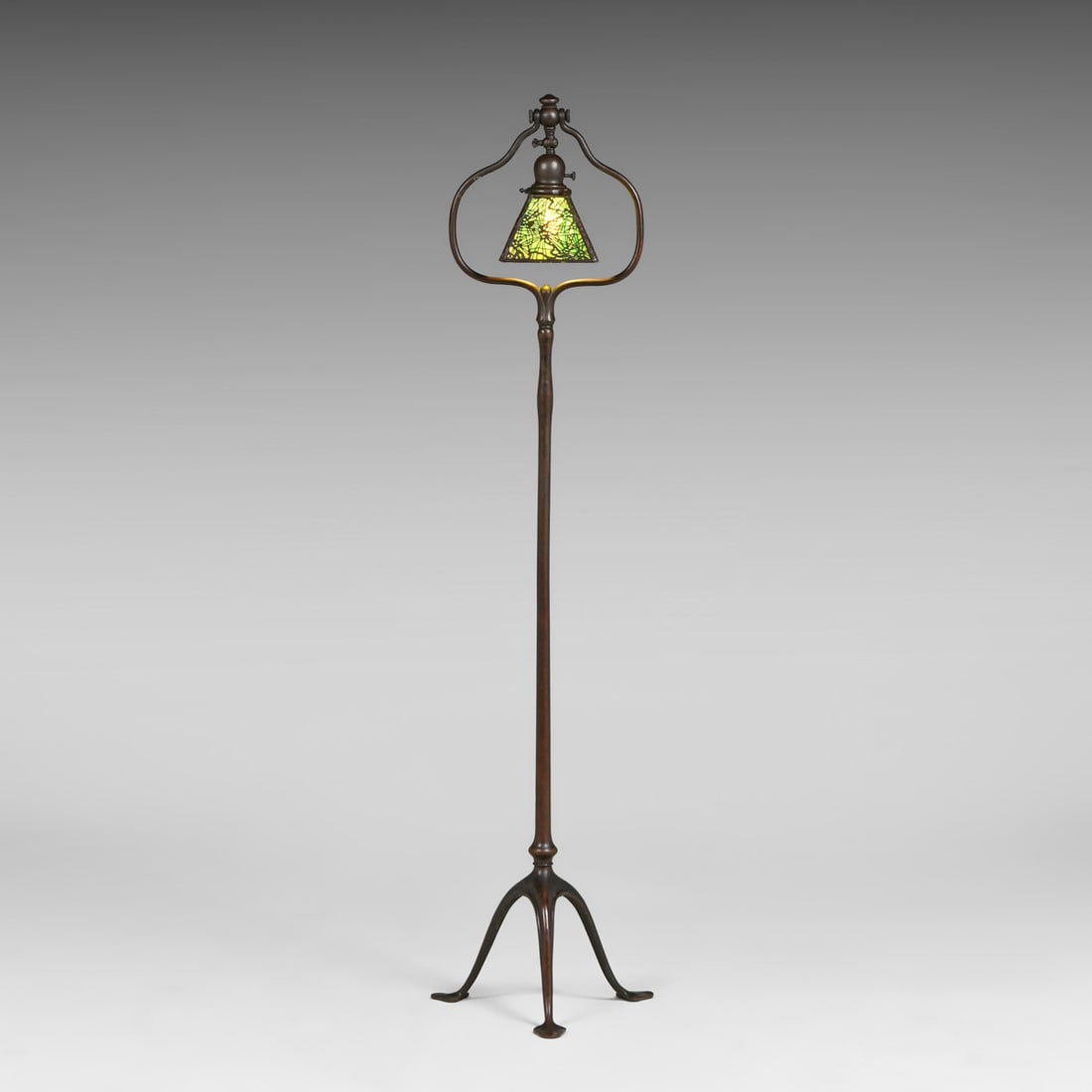 Handel Pine Needle Overlay & Tiffany Studios Floor Lamp c1910 (1 of 6)