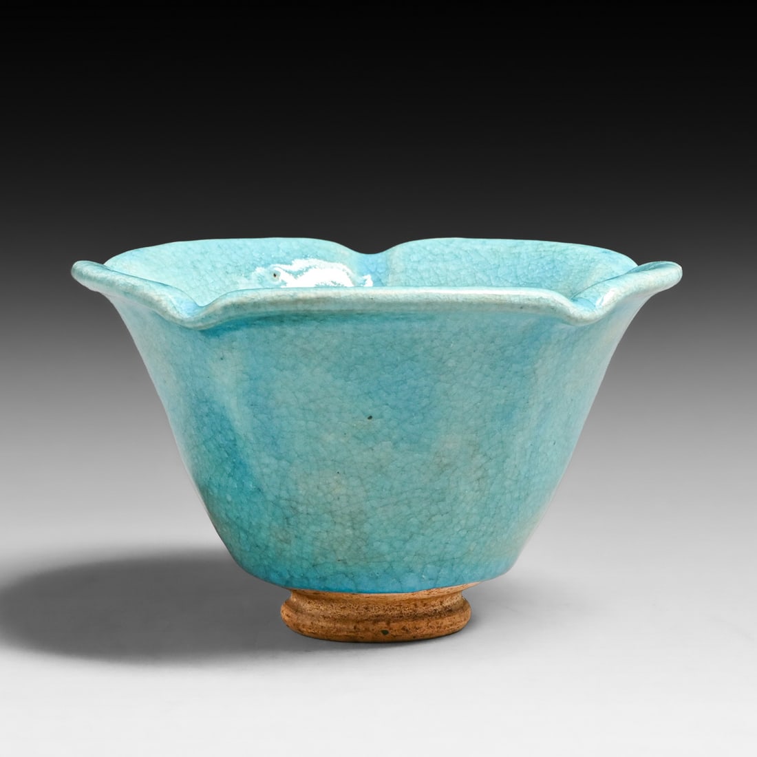 Durant Kilns - Volkmar Pottery Flared Turquoise Vase 1914: Durant Kilns - Volkmar Pottery Flared Turquoise Vase 1914. Signed. Perfect condition. 5.5"d x 3.25"h FREE NATIONWIDE SHIPPINGFree Nationwide Shipping within the lower 48 states for all purchases at