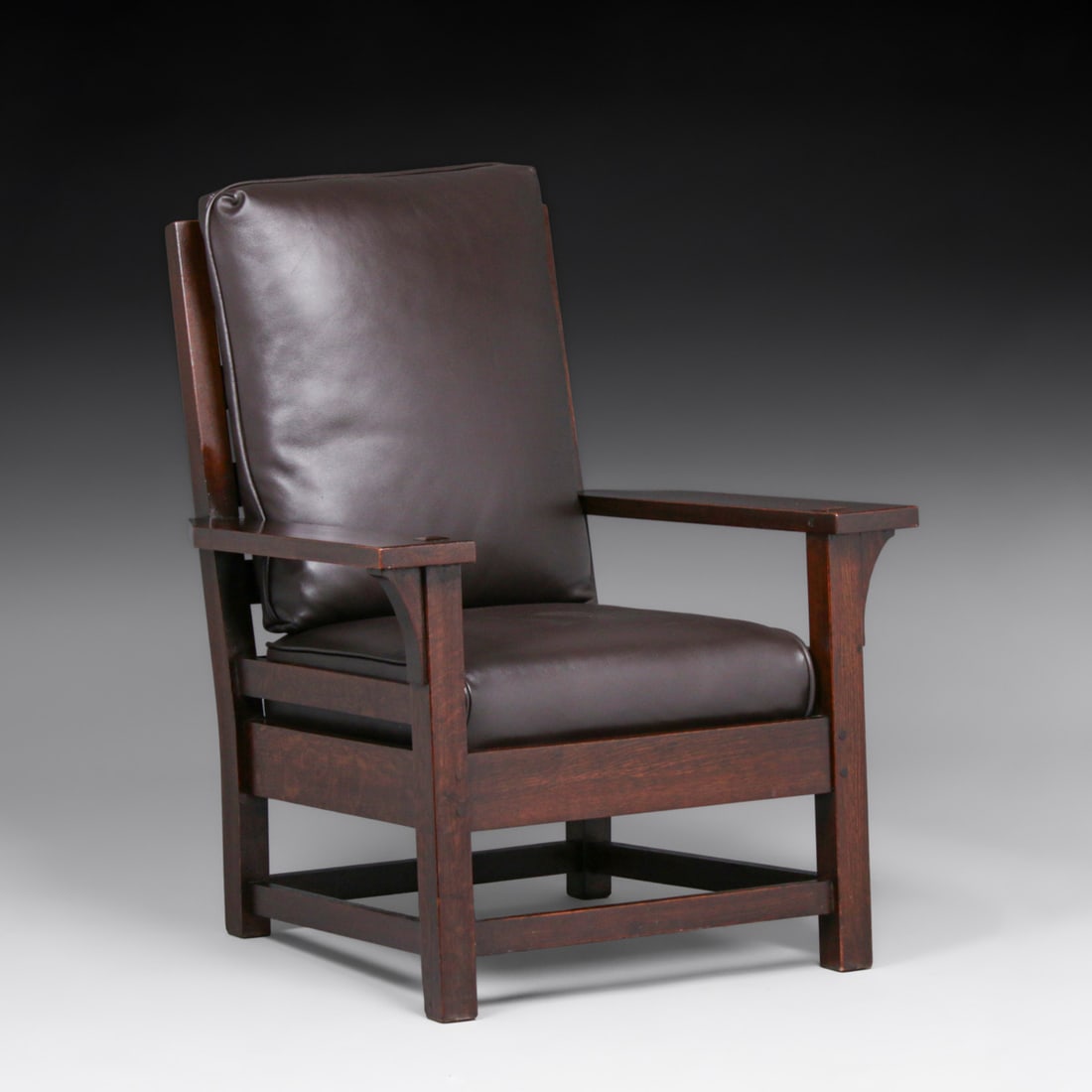 Early Gustav Stickley #2590 Armchair c1902-1903 (1 of 4)