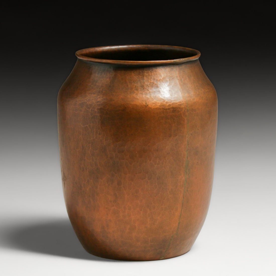 Dirk van Erp Hammered Copper Vase c1915-1925 - 2
