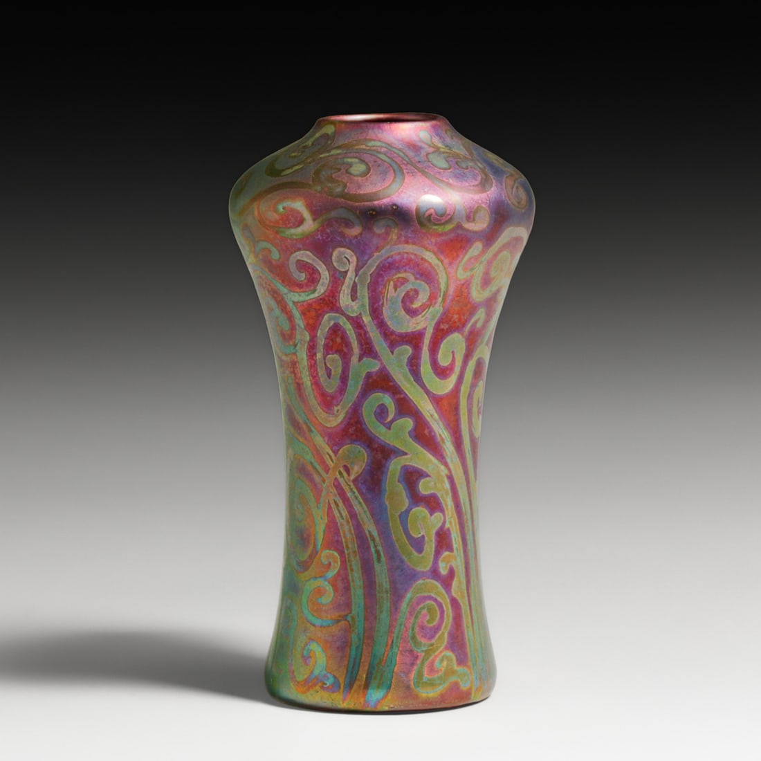 Weller Sicard Iridescent Vase c1905: Weller Sicard Iridescent Vase c1905. Unsigned. Perfect condition. 6.5"h x 3.25"d FREE NATIONWIDE SHIPPINGFree Nationwide Shipping within the lower 48 states for all purchases at our Two-Day Auction.