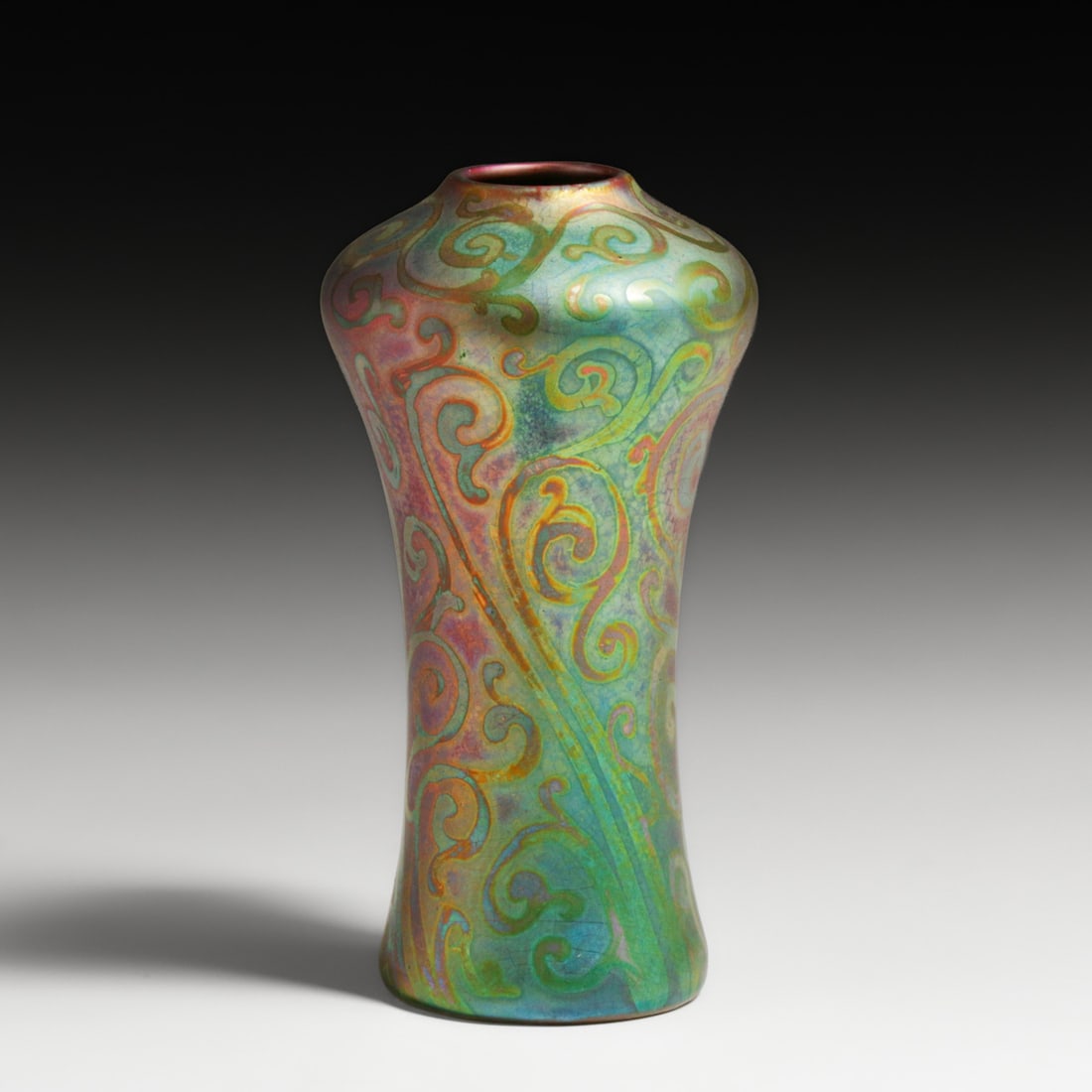 Weller Sicard Iridescent Vase c1905 - 3