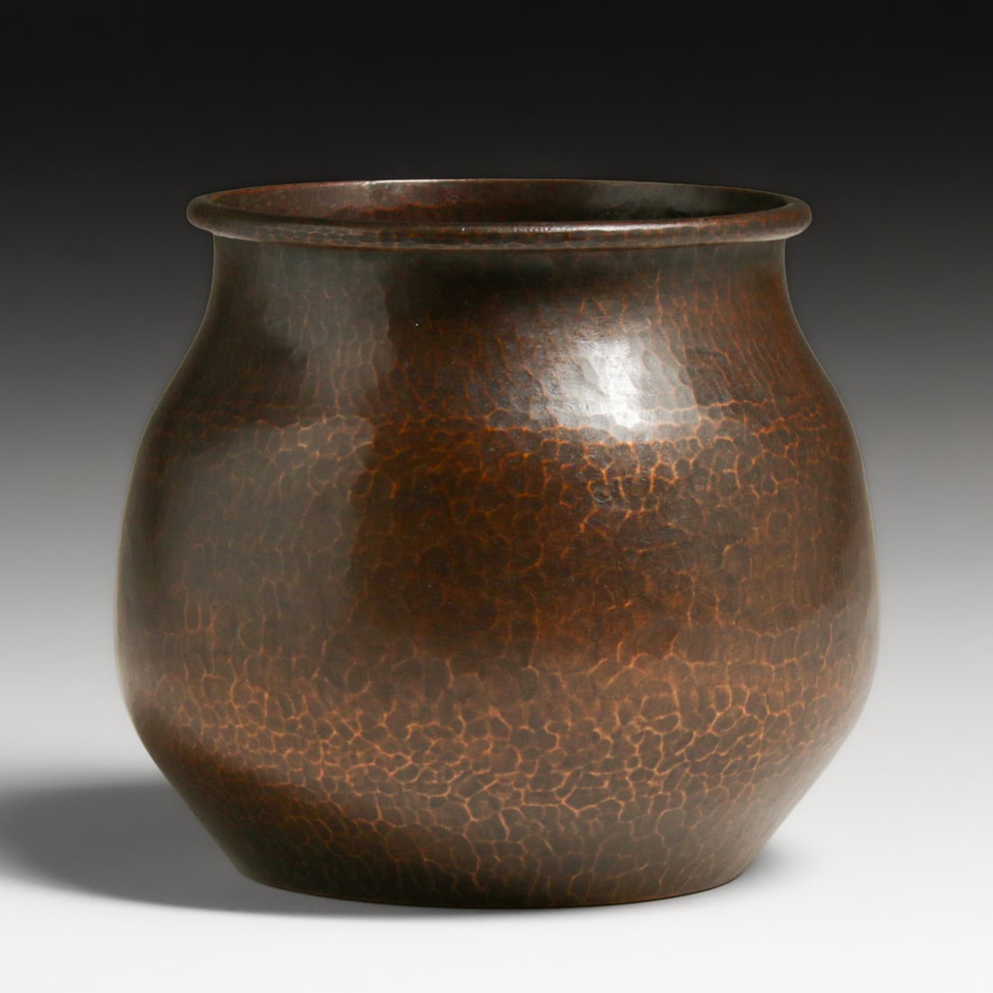 Dirk van Erp Hammered Copper Vase c1915-1920 (1 of 4)