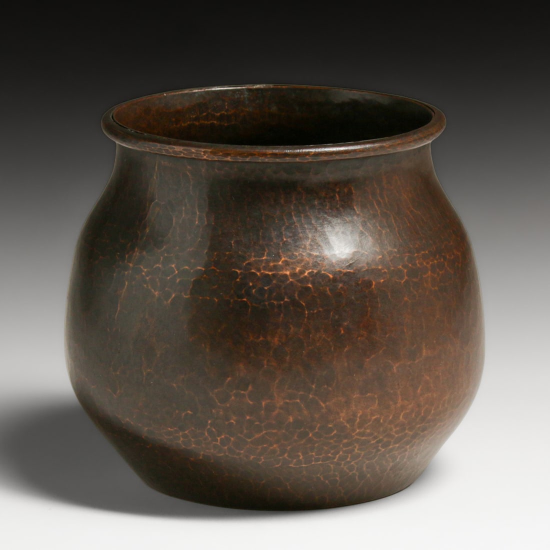 Dirk van Erp Hammered Copper Vase c1915-1920 - 2