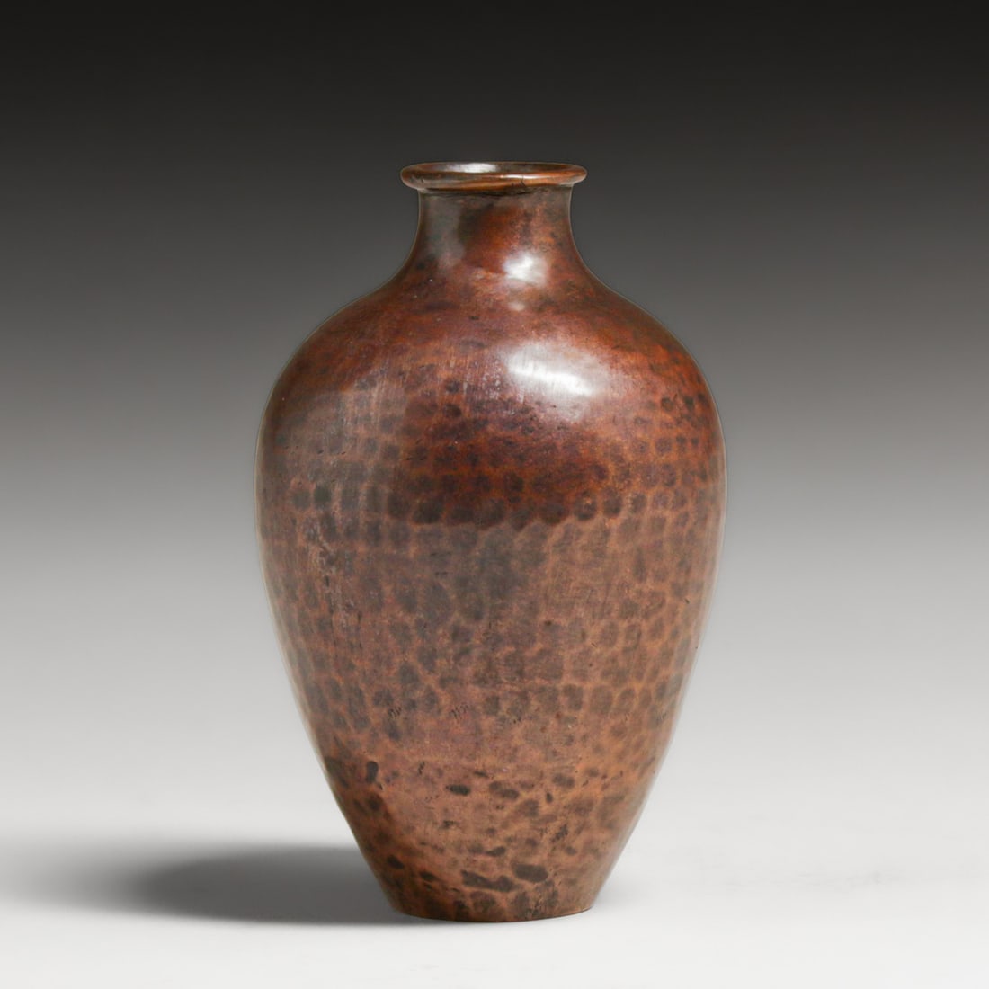 Early Dirk van Erp Hammered Copper Vase c1909 (1 of 5)