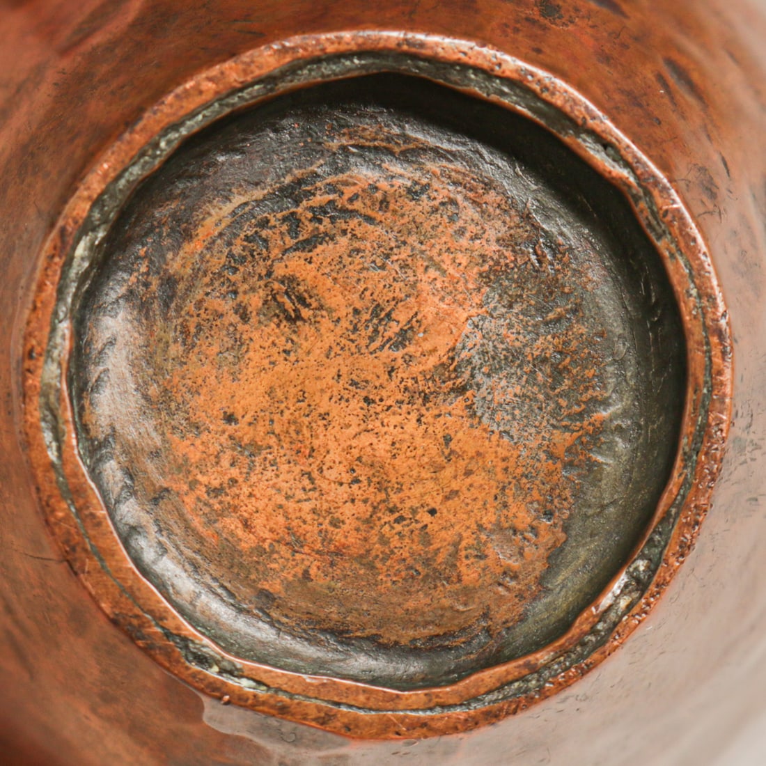 Early Dirk van Erp Hammered Copper Vase c1909 - 5