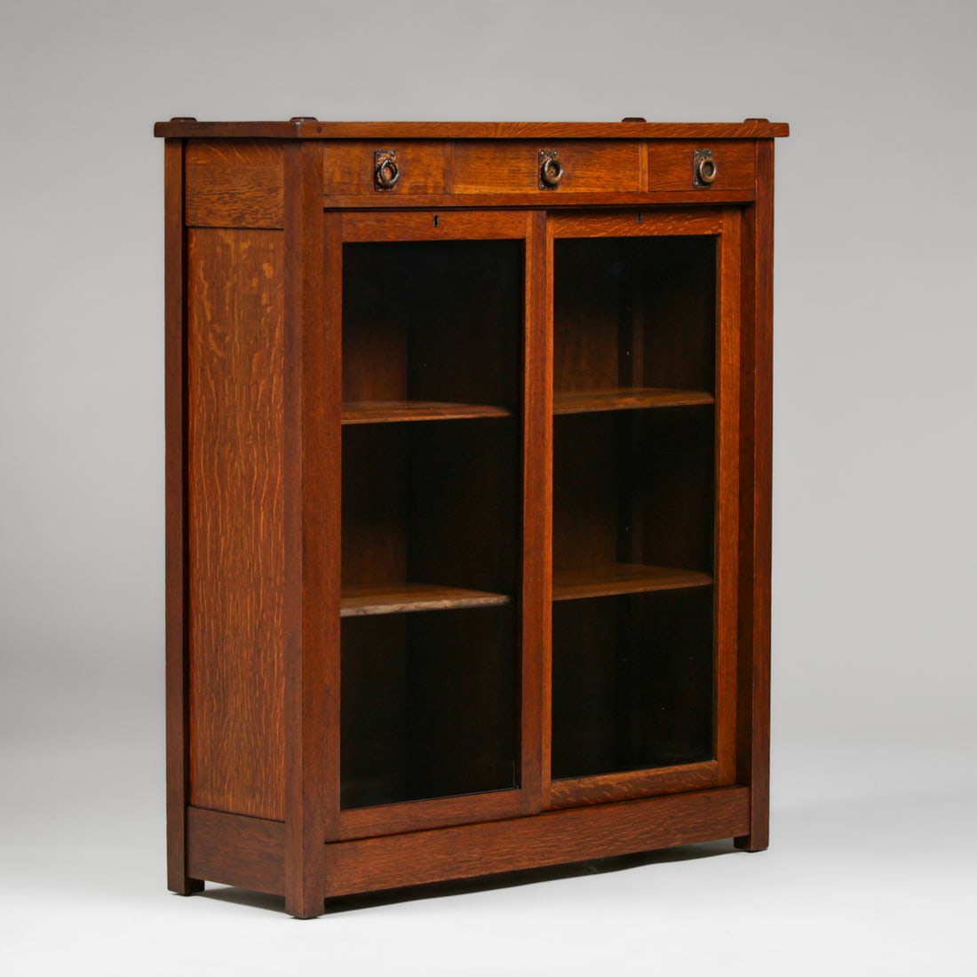 Lifetime Two-Door Bookcase c1910 (1 of 5)