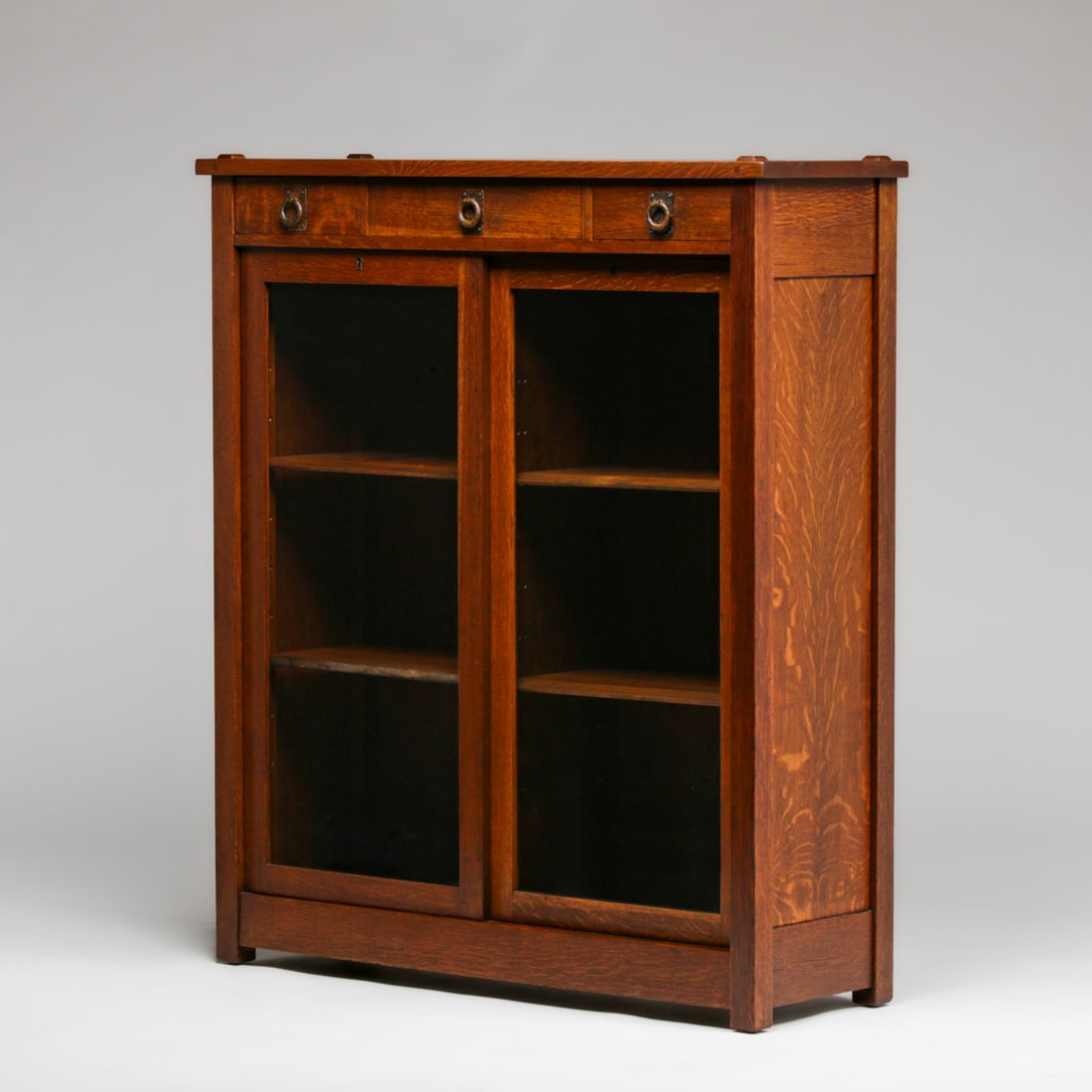 Lifetime Two-Door Bookcase c1910 - 2