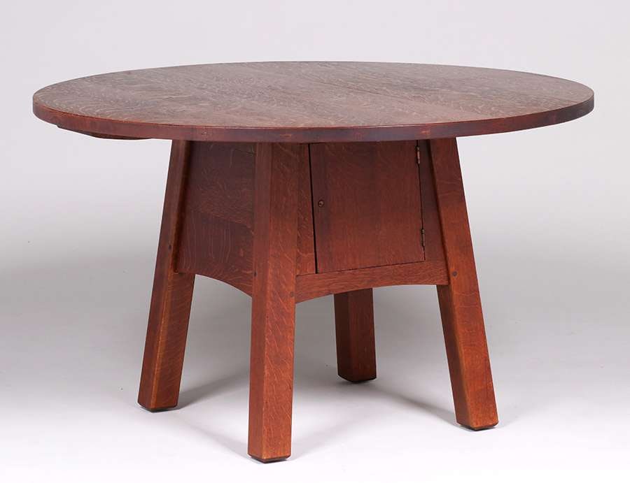 L&JG Stickley #549 Game Table c1910 (1 of 3)