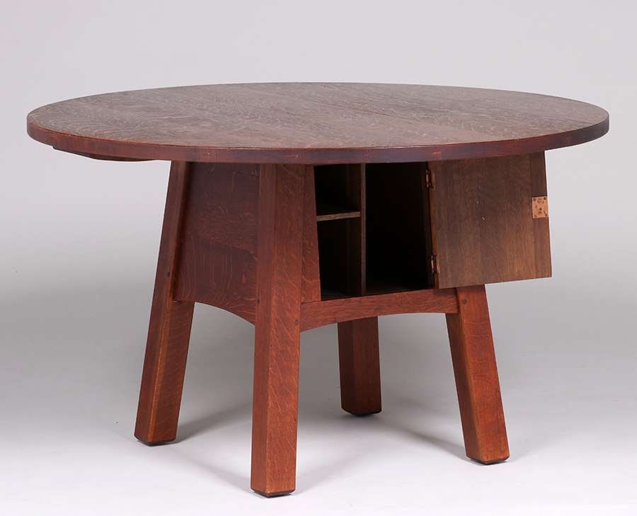 L&JG Stickley #549 Game Table c1910 - 2