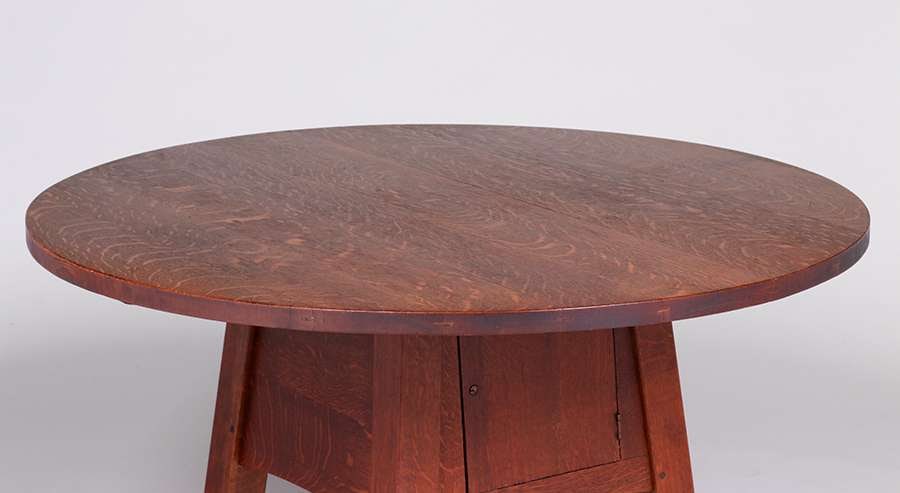 L&JG Stickley #549 Game Table c1910 - 3