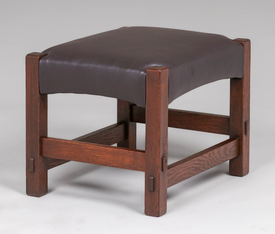 Gustav Stickley #300 Footstool c1904 - 2