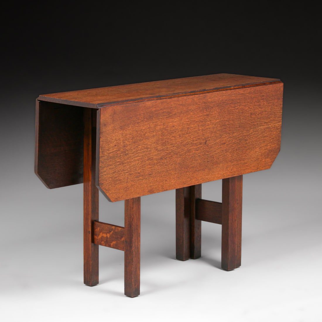 Gustav Stickley #638 Oak Dropleaf Table c1912 (1 of 6)